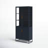 Joss & Main Bryan Metal China Cabinet & Reviews | Wayfair